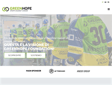 Tablet Screenshot of greenhope.ch